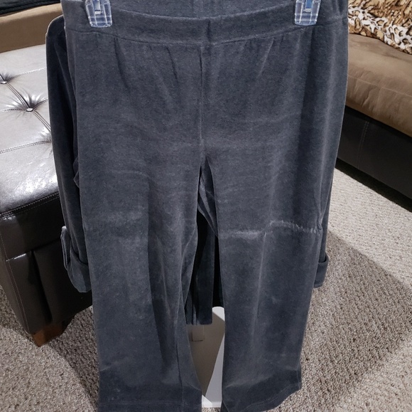 Charter Club Velour Sweatsuit - Picture 2 of 5